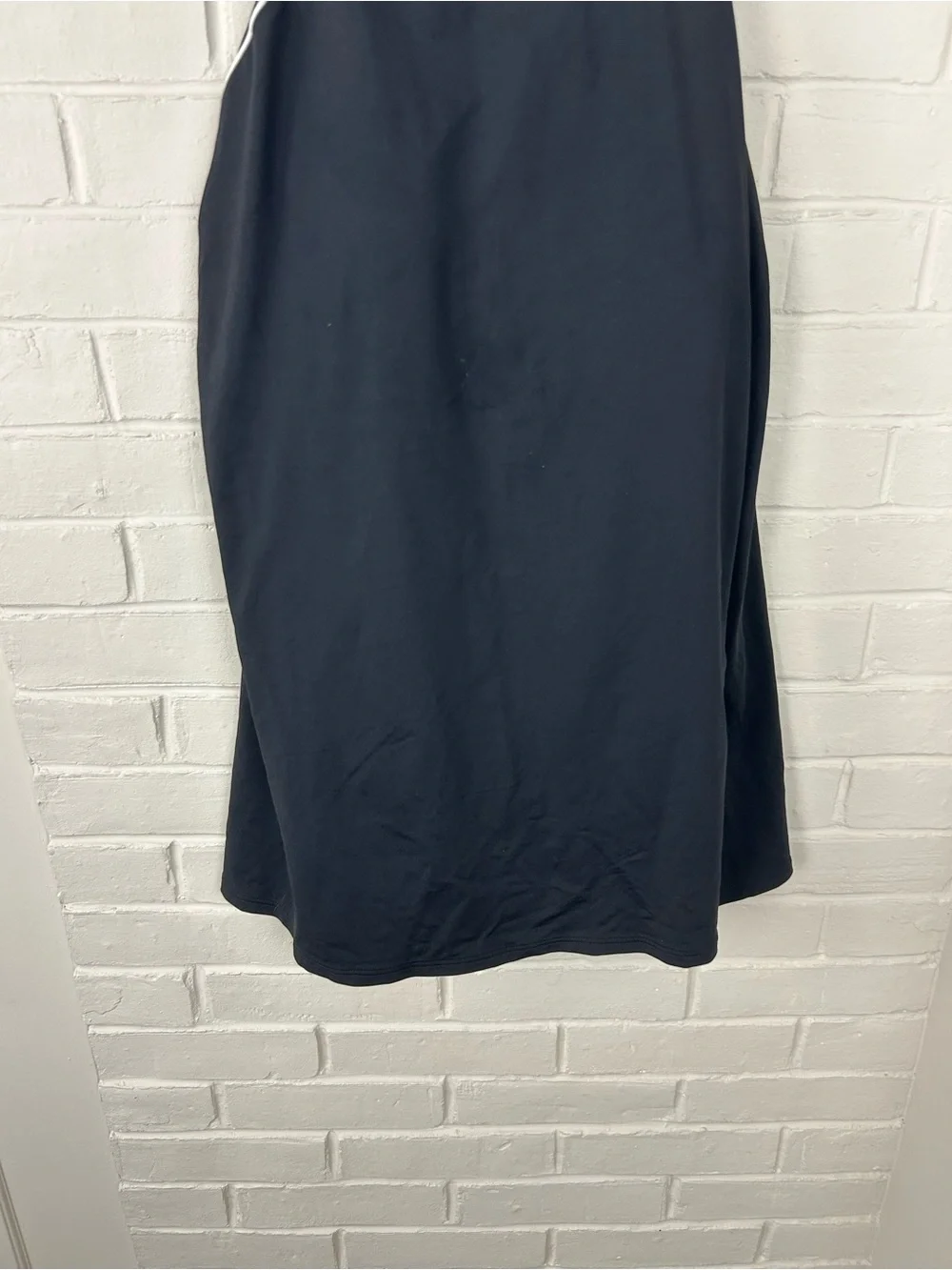 NWT Lands’ End Petite High Neck Swim Dress Swimsuit Size 12P FLAW